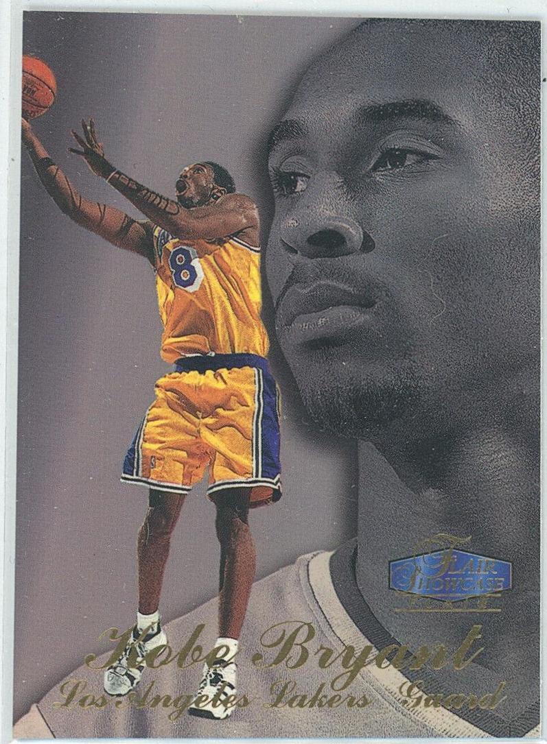 Lot x2 Kobe Bryant 1997 spx bronze 1998 flair showcase Row 3 psa 7 high quality