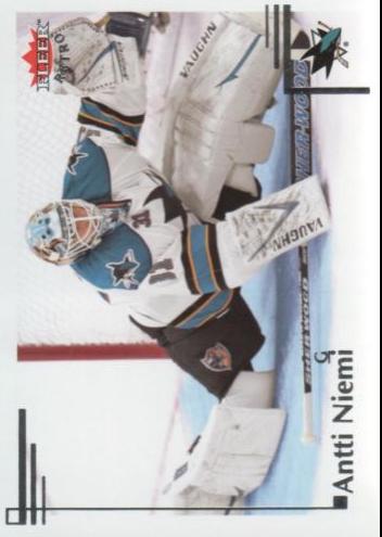 Antti Niemi #23 Hockey Cards 2012 Fleer Retro