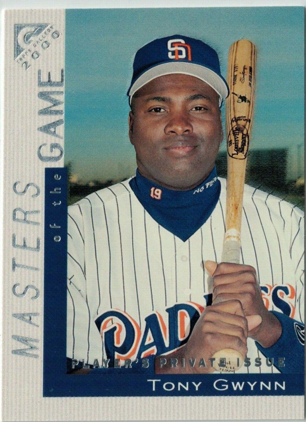 Tony Gwynn [Player's Private Issue] #118 Baseball Cards 2000 Topps Gallery