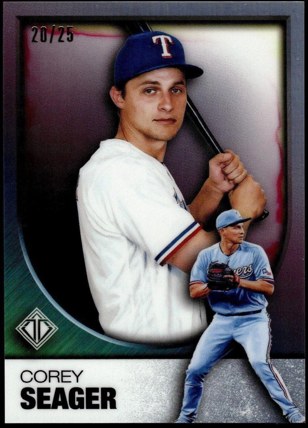 Corey Seager #10 Baseball Cards 2023 Topps Transcendent