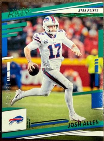 Josh Allen [Green] #137 Football Cards 2022 Panini Prestige