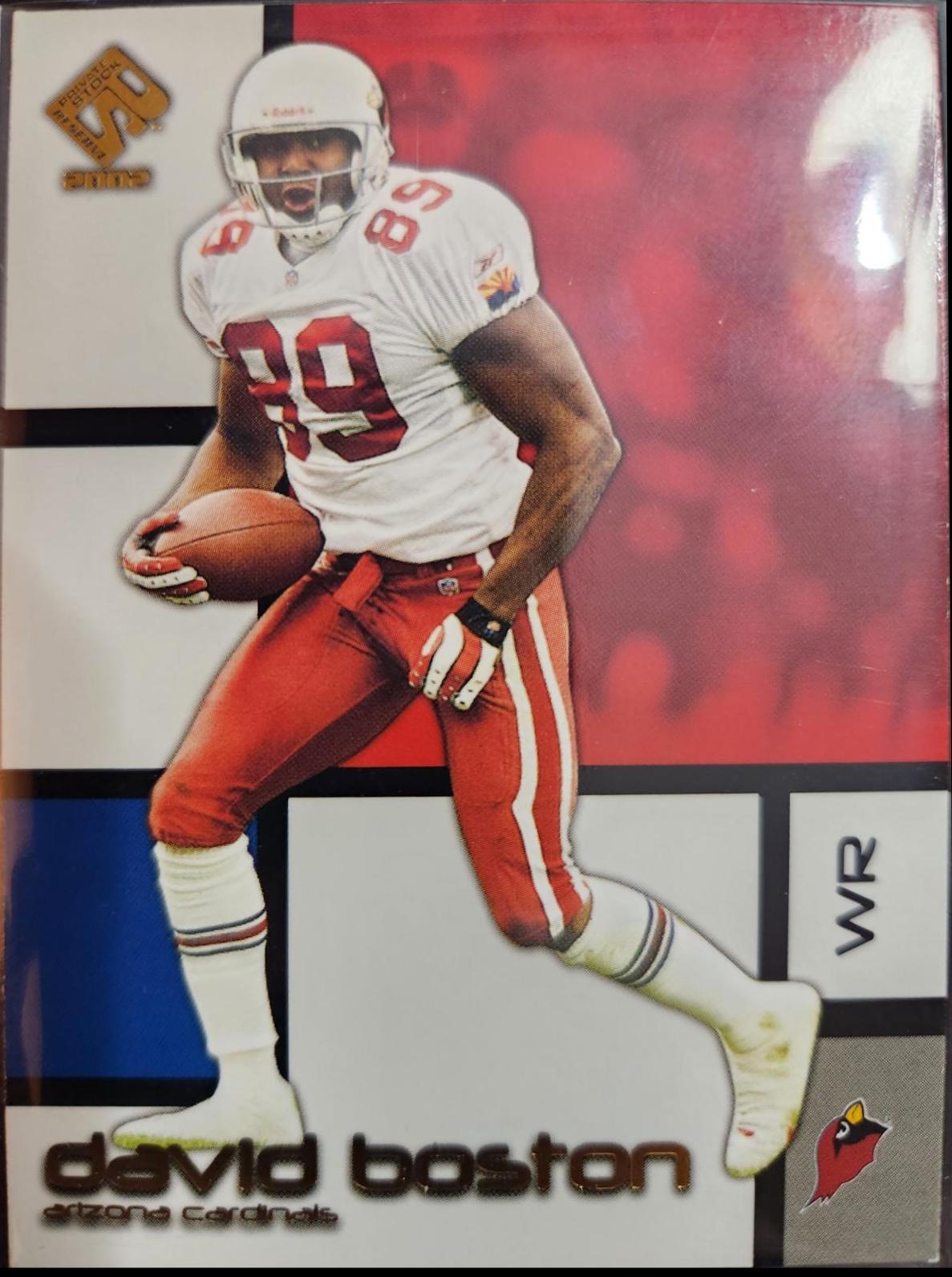 David Boston #1 Football Cards 2001 Pacific Private Stock