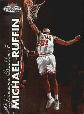 Michael Ruffin #231 Basketball Cards 1999 Fleer Force