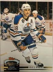 Craig Simpson #473 Hockey Cards 1992 Stadium Club Prices