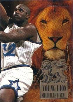 Shaquille O'Neal #5 Basketball Cards 1994 Fleer Young Lions