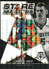 Nikola Jokic [White] #12 Basketball Cards 2021 Panini Mosaic Stare Masters Prices