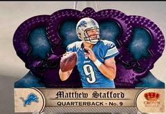 Matthew Stafford [Purple] #67 Football Cards 2012 Panini Crown Royale Prices