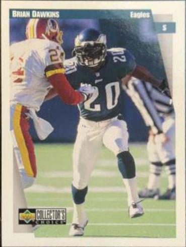 Brian Dawkins #175 Football Cards 1997 Collector's Choice