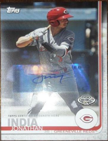 Jonathan India [Autograph] #6 Baseball Cards 2019 Topps Pro Debut