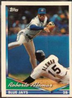 Roberto Alomar #675 Baseball Cards 1994 Topps Bilingual