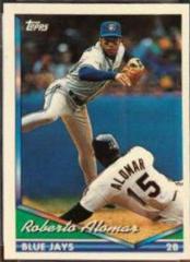 Roberto Alomar #675 Baseball Cards 1994 Topps Bilingual Prices