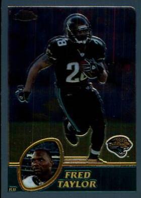 Fred Taylor #6 Football Cards 2003 Topps Chrome