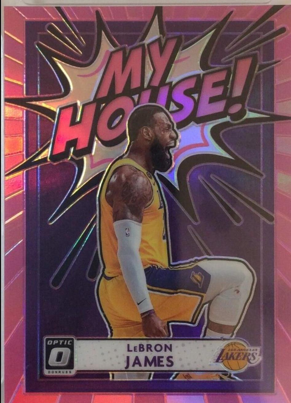 LEBRON JAMES outlets DONRUSS OPTIC PINK PRIZM