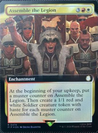 Assemble the Legion [Foil] #474 Magic Fallout