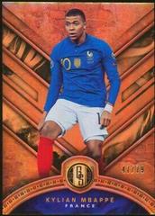 Kylian Mbappe [AU] #89 Soccer Cards 2019 Panini Gold Standard Prices