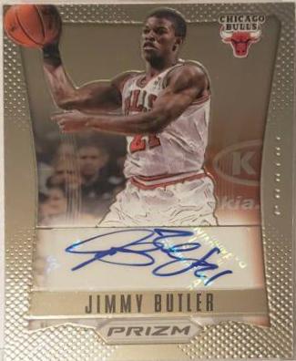 Jimmy Butler #98 Basketball Cards 2012 Panini Prizm Autographs