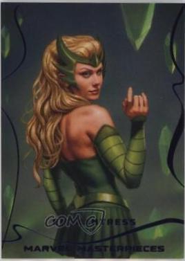 Enchantress [Purple Foil] #24 Marvel 2022 Masterpieces