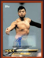 Hideo Itami [Silver Autograph] #37 Wrestling Cards 2018 Topps WWE Prices