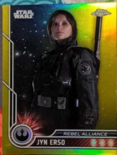 Jyn Erso [Gold Refractor] #19 Star Wars 2023 Topps Chrome