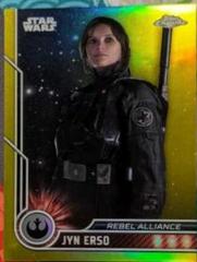 Jyn Erso [Gold Refractor] #19 Star Wars 2023 Topps Chrome Prices