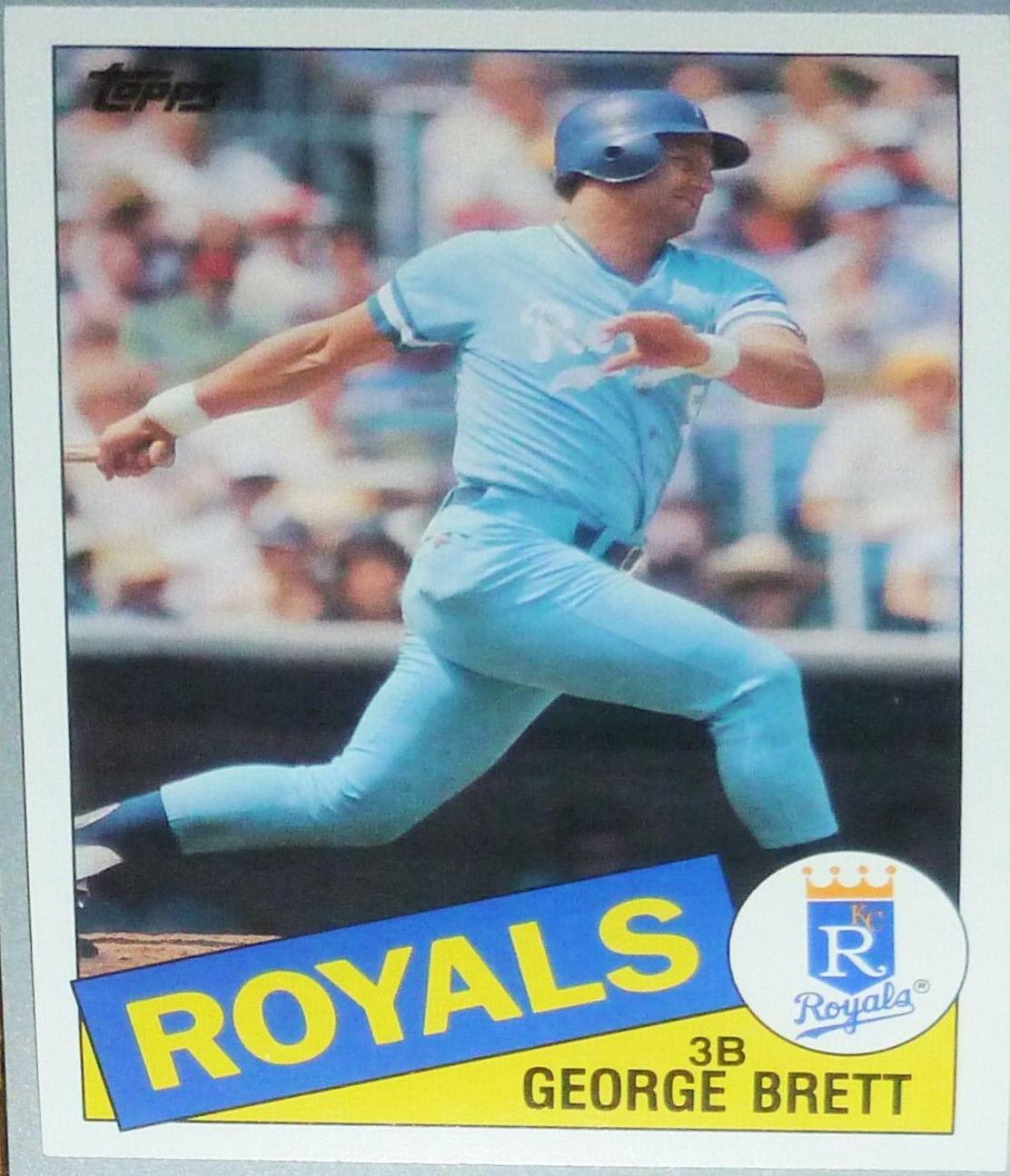 George Brett #46 Baseball Cards 1985 Topps Super