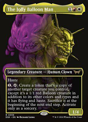 The Jolly Balloon Man [Foil] #219 Magic Duskmourn: House of Horror