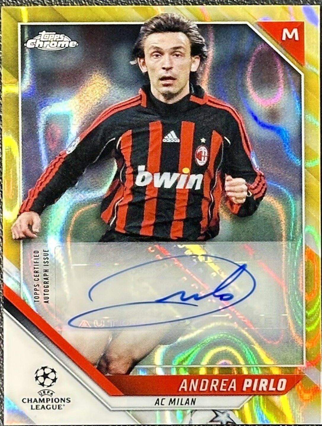 Andrea top Pirlo PSA 10 Refractor