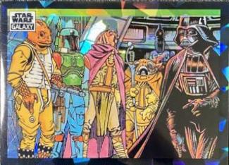 Bounty Hunters Answer the Empire's Call #28 Star Wars 2022 Topps Galaxy Chrome