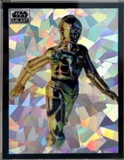 C-3PO [Atomic Refractor] #8 Star Wars 2022 Topps Galaxy Chrome