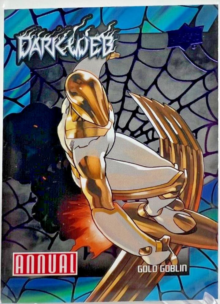 Gold Goblin [Purple] #DW-12 Marvel 2023 Upper Deck Annual Dark Web