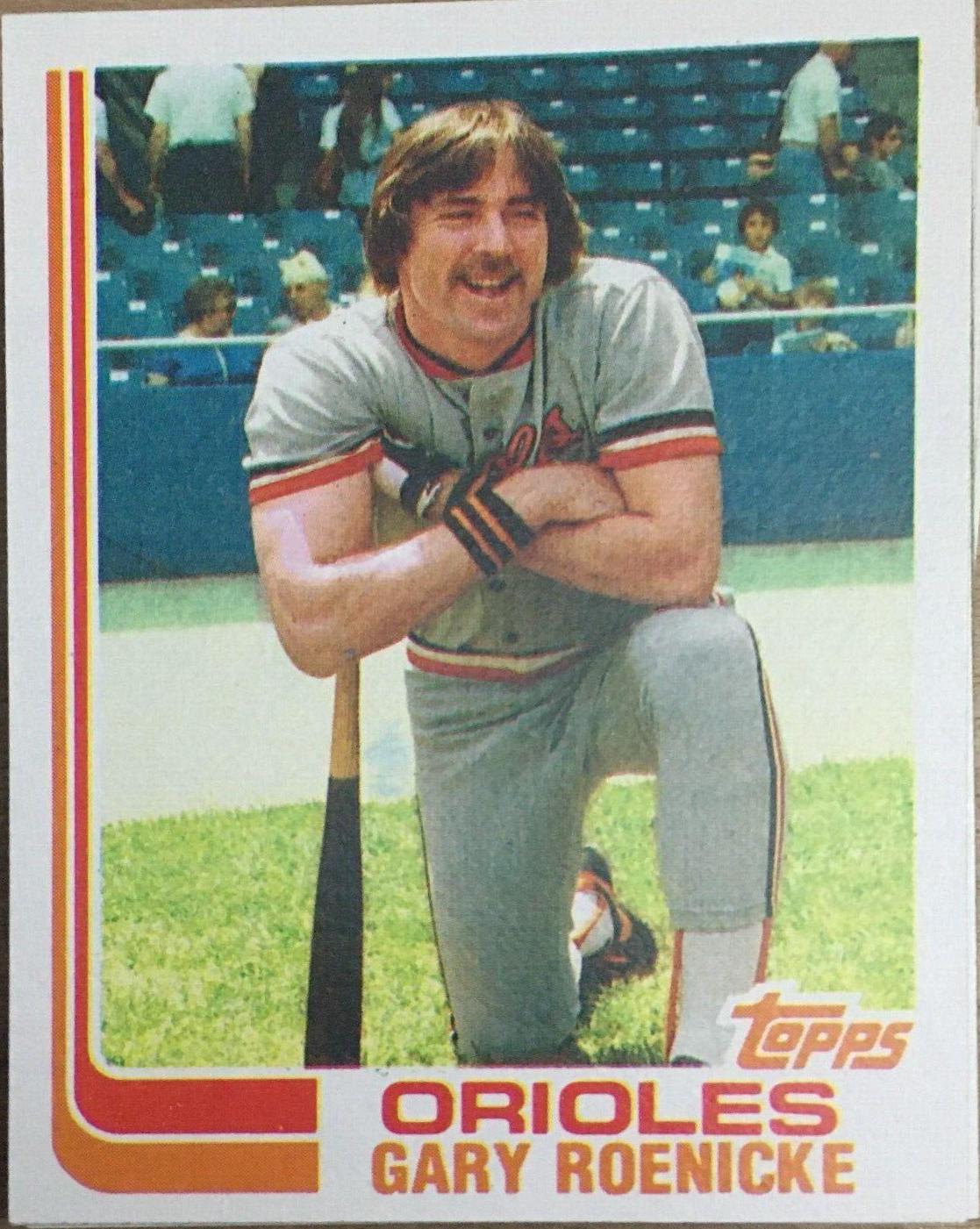 Gary Roenicke [Blackless] #204 Prices | 1982 Topps | Baseball Cards