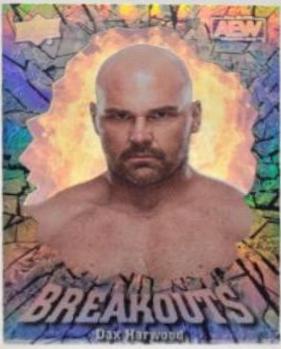 Dax Harwood #BO-22 Wrestling Cards 2022 Upper Deck AEW Breakouts