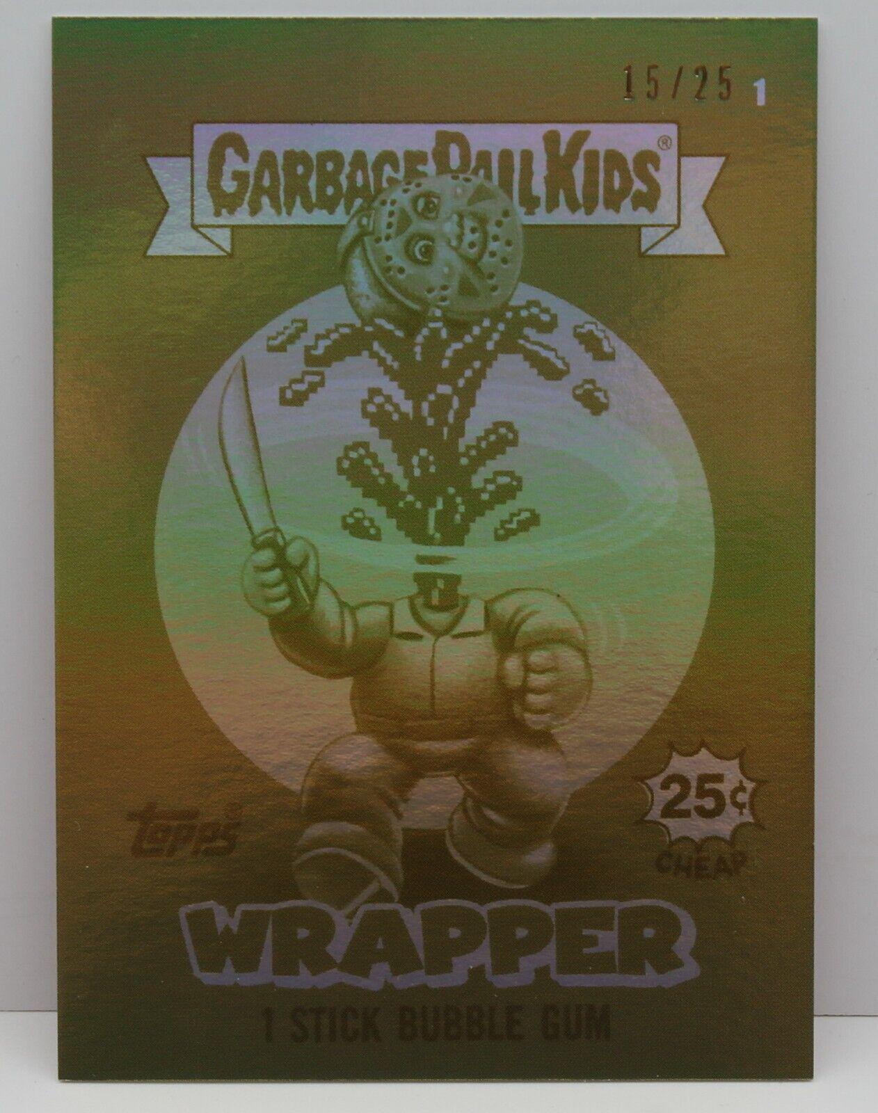 Wrapper [Gold] #1 Garbage Pail Kids 2024 Game Over