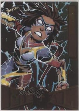 Ms. Marvel [Gold] #59 Marvel 2022 Metal Universe Spider-Man