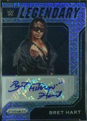 Bret Hart [Mojo Prizm] #LS-BHT Wrestling Cards 2022 Panini Prizm WWE Legendary Signatures Prices