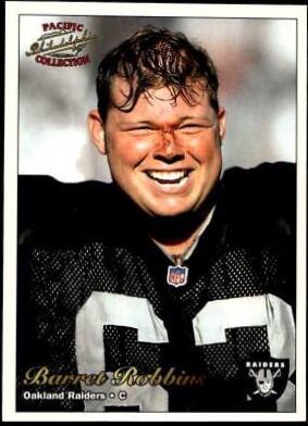 Barrett Robbins #239 Football Cards 1997 Pacific Philadelphia