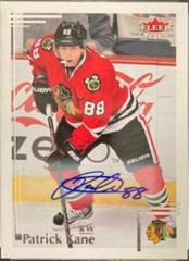 Patrick Kane 2012 Fleer Retro Auto PSA 9 hot Blackhawks