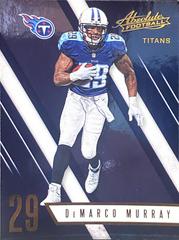 DeMarco Murray #2 Football Cards 2016 Panini Absolute Prices