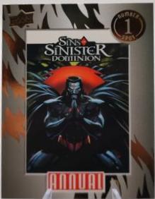 Sins of Sinister: Dominion #N1S-17 Marvel 2023 Upper Deck Annual Number 1 Spot