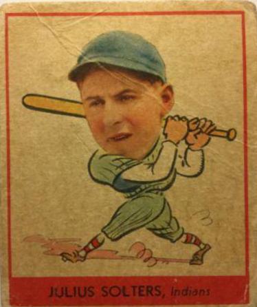 Julius Solters #255 Baseball Cards 1938 Goudey