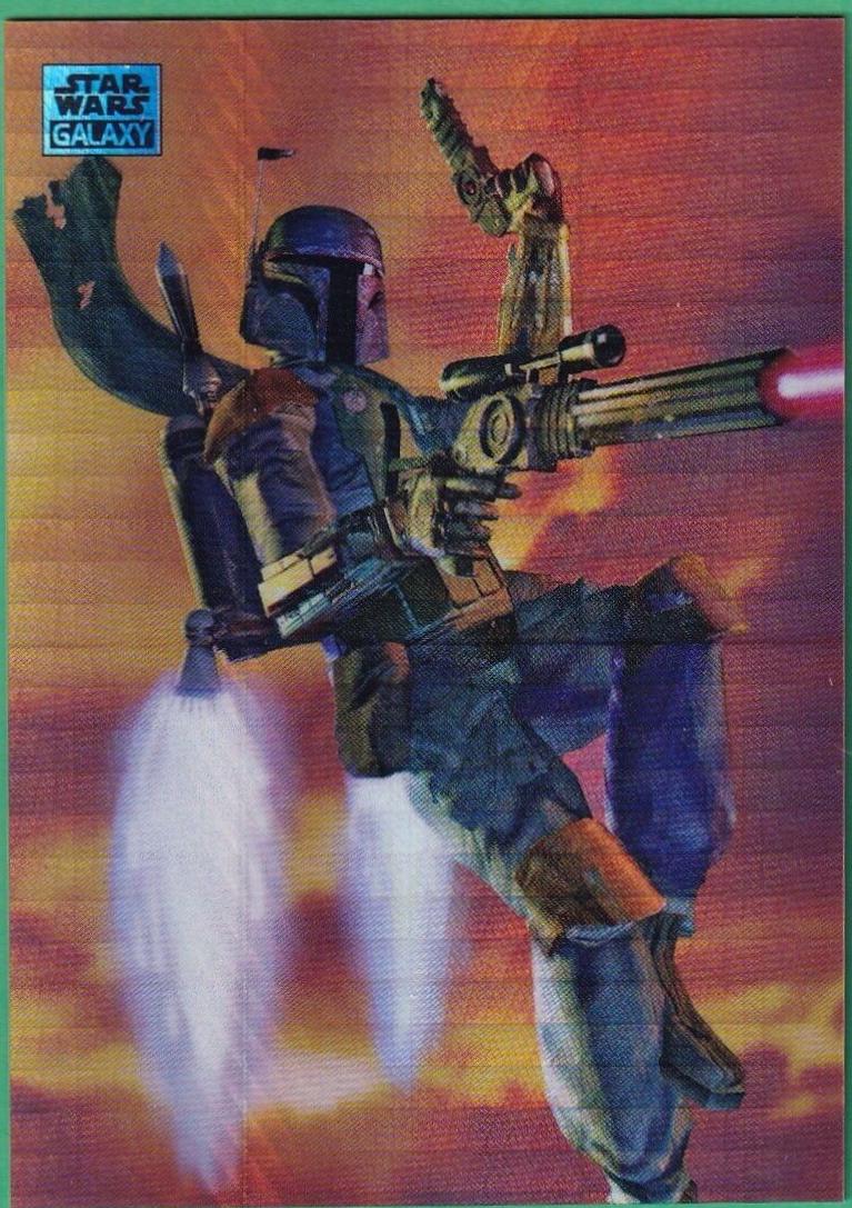 Boba Fett's Jetpack [Prism Refractor] #24 Star Wars 2024 Topps Chrome Galaxy