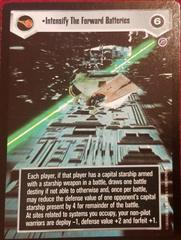 Intensify The Forward Batteries [Limited] Star Wars CCG Death Star II Prices