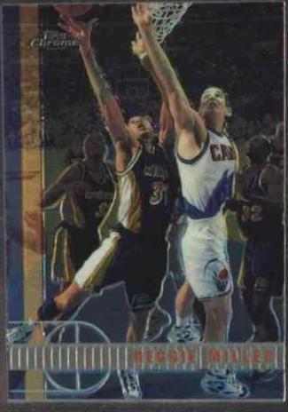 Reggie Miller #24 Basketball Cards 1997 Topps