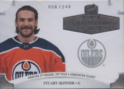 Stuart Skinner #2020-SS Hockey Cards 2020 Upper Deck The Cup Rookie Class of 2021