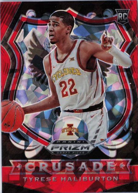 Mint PSA hotsell 9 Tyrese Haliburton Panini red ice Prizm rookie card