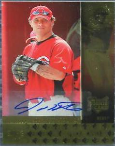 Josh Hamilton [Autograph] #117 Baseball Cards 2007 SP Rookie Edition