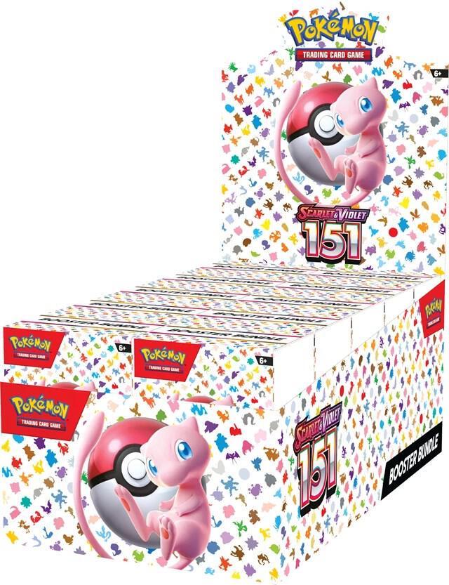 Booster Bundle Display Precios | Pokemon Scarlet & Violet 151 ...