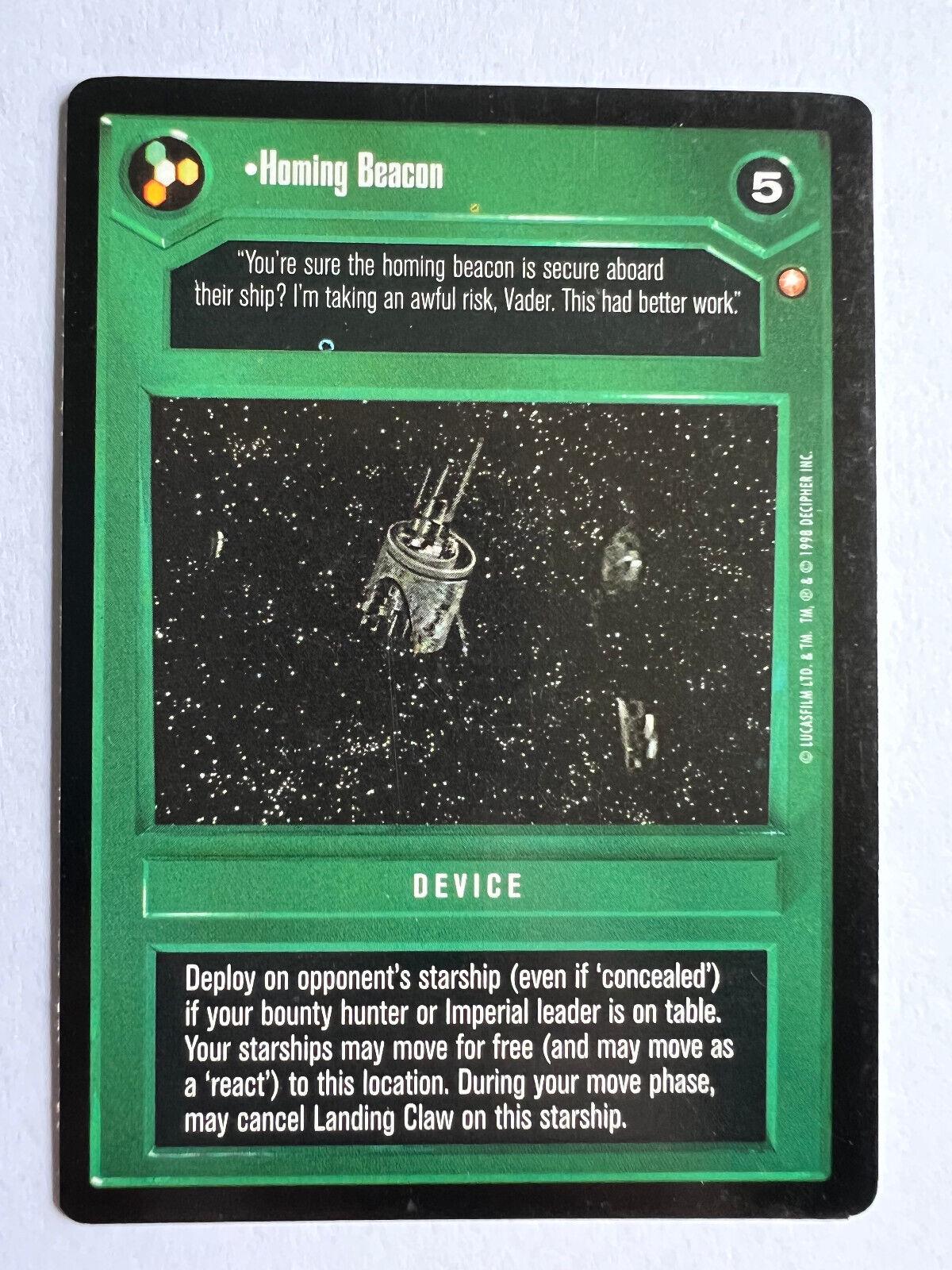 Homing Beacon [Limited] Star Wars CCG Special Edition