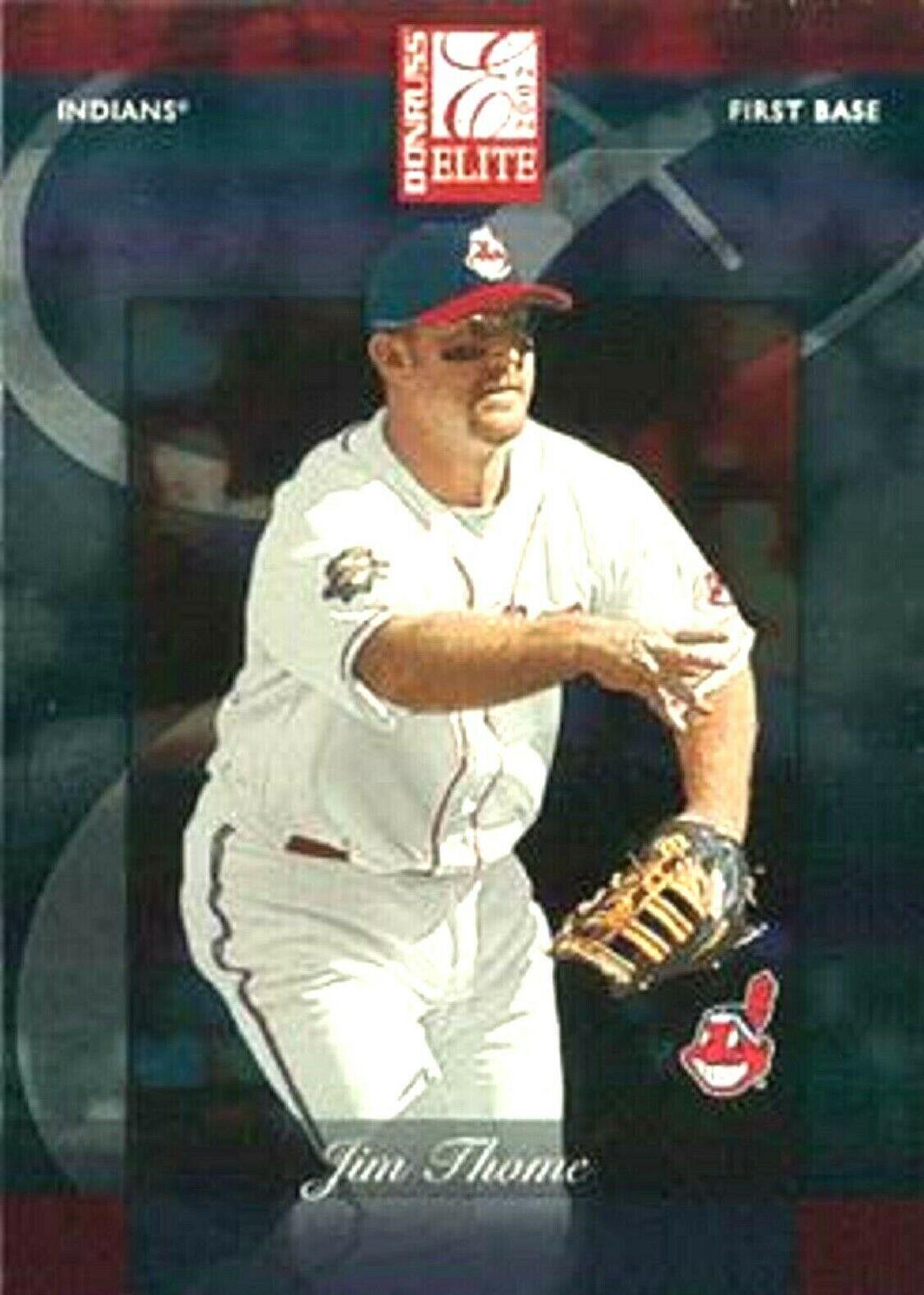 Jim Thome #36 Baseball Cards 2002 Donruss Elite