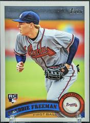 Freddie Freeman [Team Set Variation SP] #ATL11 Baseball Cards 2011 Topps Prices